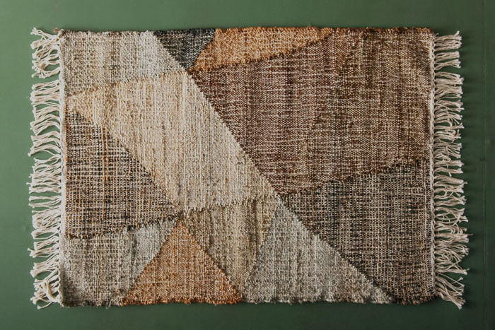 BACKYARD FAMILY「マット おしゃれ ラグマット 通販 デザインマット 長方形 ラグ ジュート ファブリック」|その他|