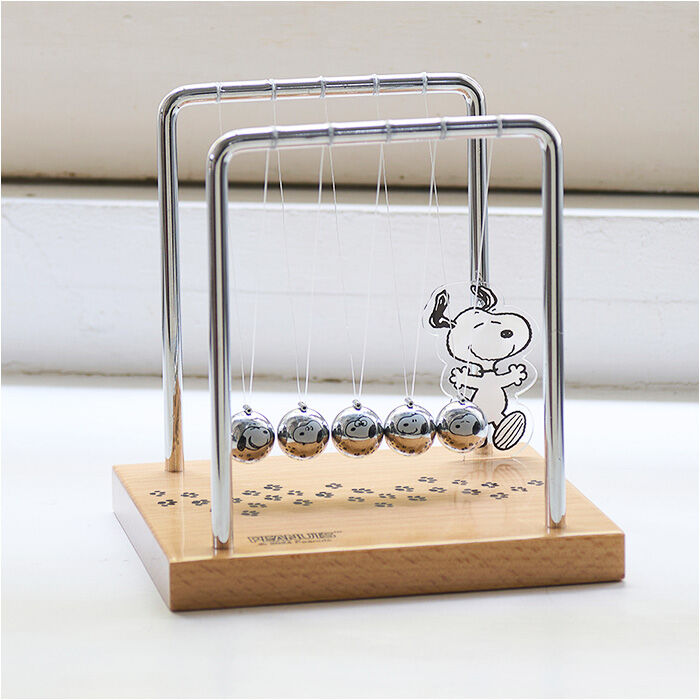 BACKYARD FAMILY「スヌーピー ニュートンのゆりかご 通販 オブジェ インテリア 動く 置物 茶谷産業 PEANUTS」|その他|