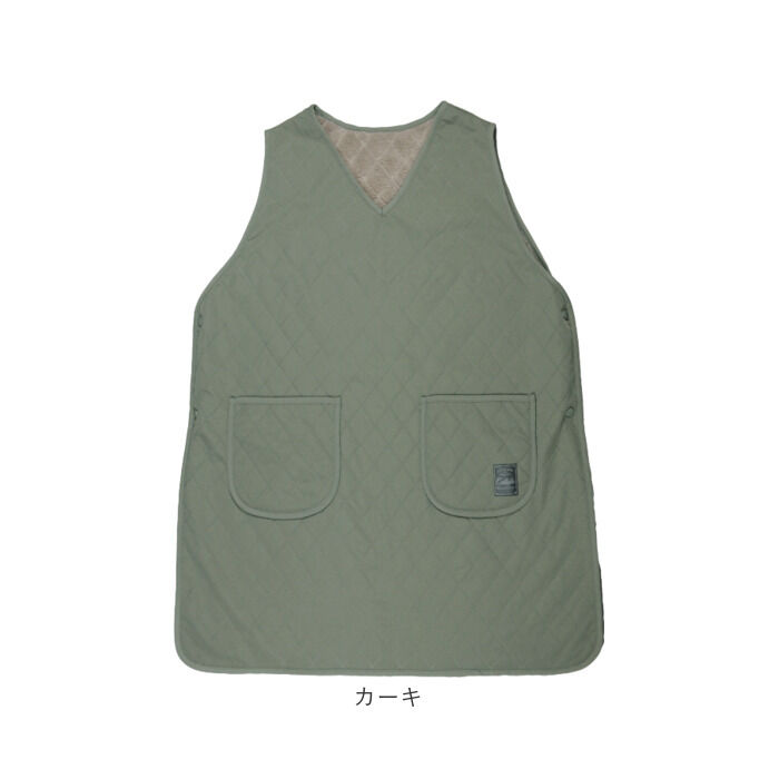 BACKYARD FAMILY「エプロン 裏ボア 通販 かぶりエプロン 前掛け 作業着 あったか 防寒 暖かい おしゃれ」|その他|