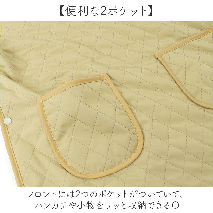 BACKYARD FAMILY「エプロン 裏ボア 通販 かぶりエプロン 前掛け 作業着 あったか 防寒 暖かい おしゃれ」|その他|