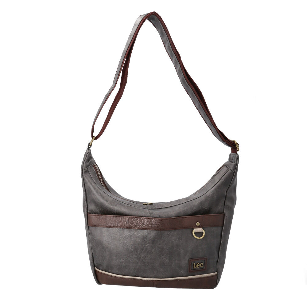 BACKYARD FAMILY「Lee リー ショルダーバッグ 通販 バッグ ショルダーバック メンズ レディース 斜めがけ」|ショルダー・メッセンジャー|グレー1