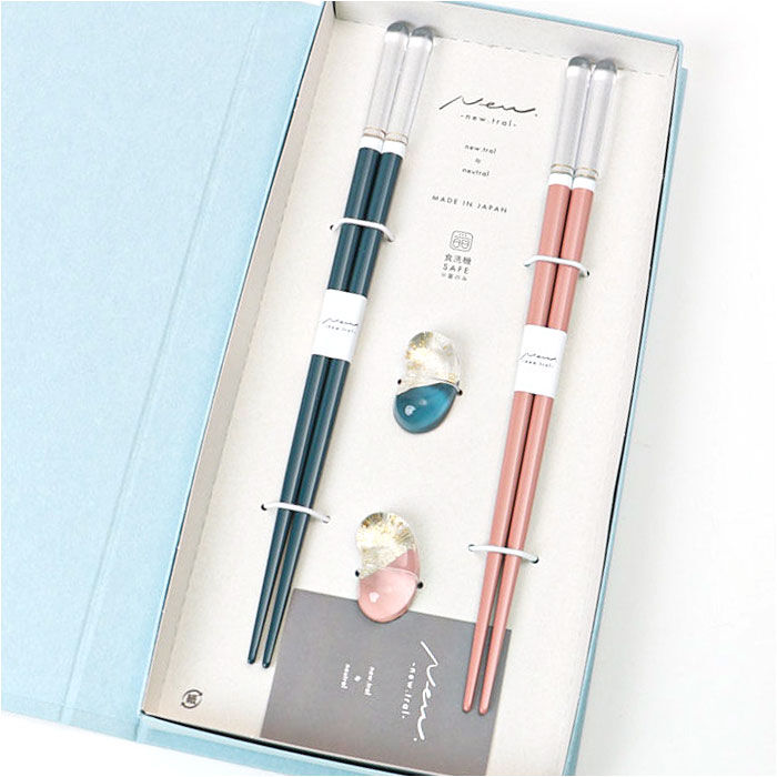 BACKYARD FAMILY「夫婦箸 箸置き セット 通販 日本製 夫婦 箸 ペア箸 23cm お箸セット お箸 箱入り ギフト」|食器・キッチングッズ|