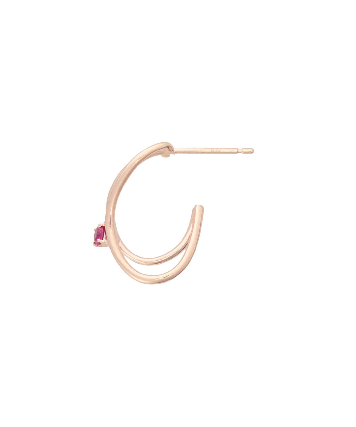 newme by Samantha Thavasa「メタルストーン　ピアス」|ピアス|