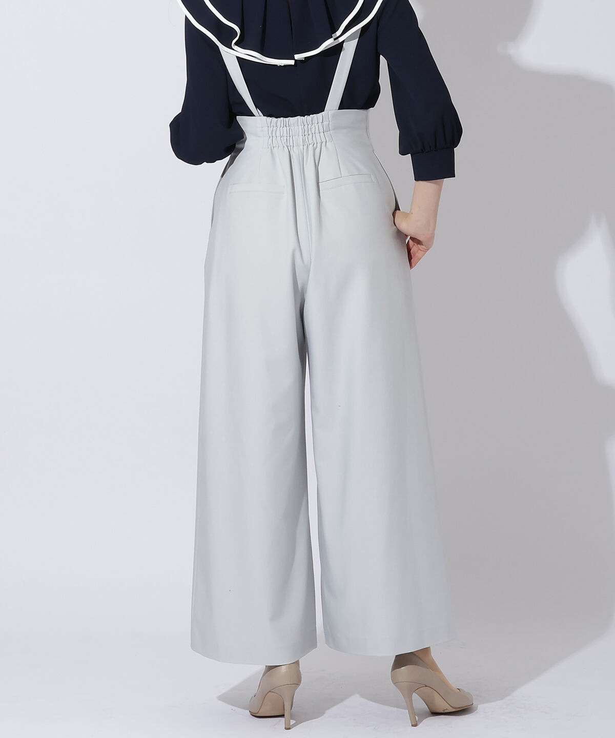 アンドクチュール「サスペ付きワイドパンツ」|その他|