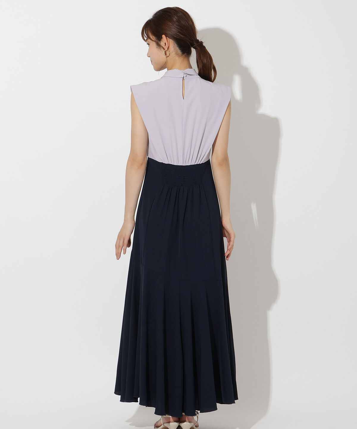 アンドクチュール「ボウタイ付きマーメイドドレス」|ドレス|