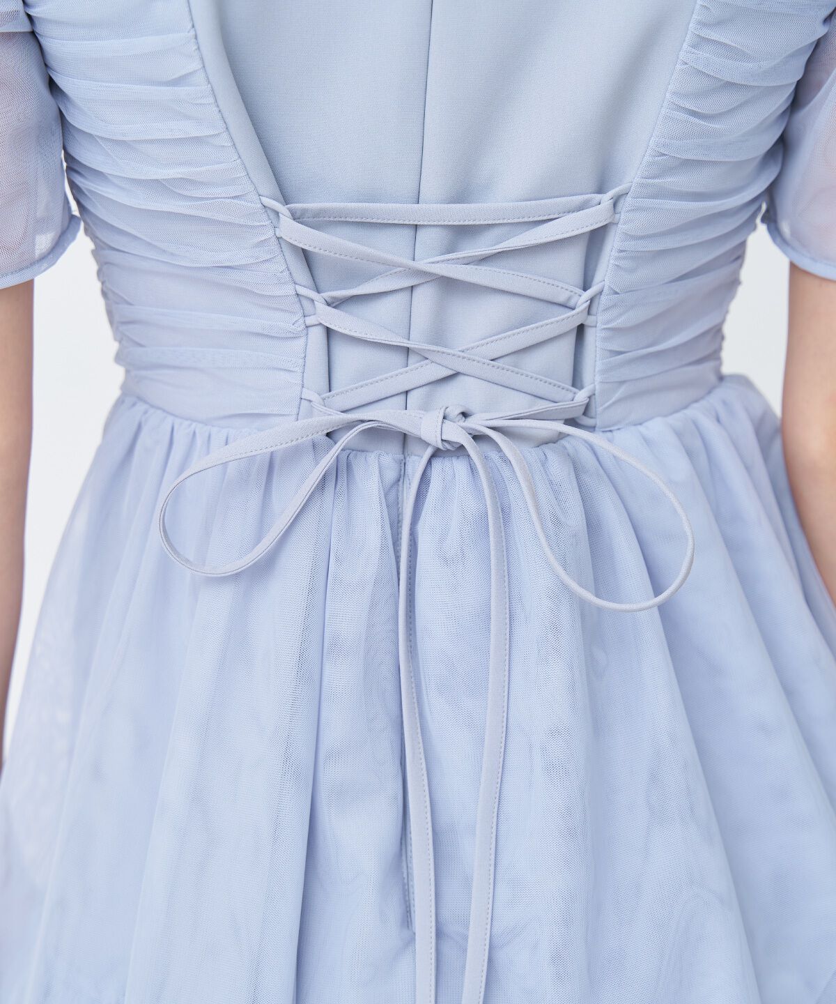 アンドクチュール「チュールギャザードレス」|ドレス|