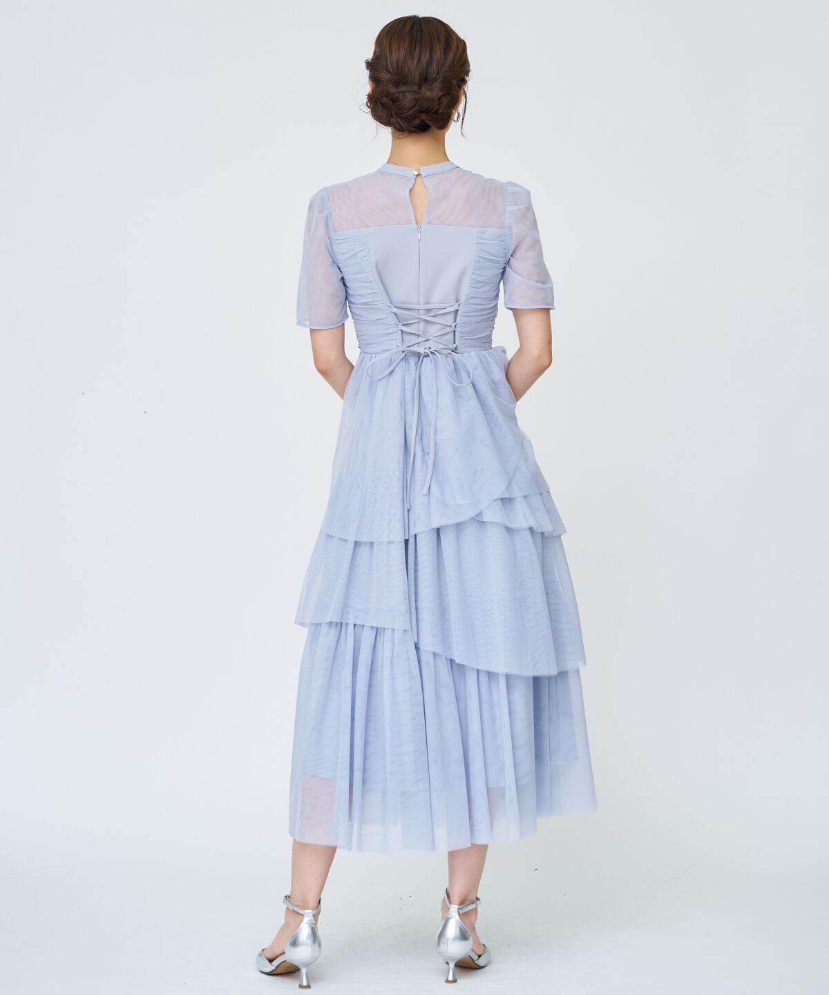 アンドクチュール「チュールギャザードレス」|ドレス|