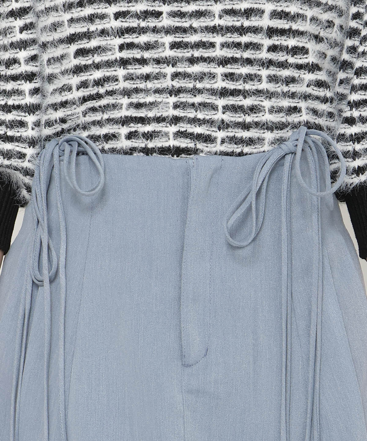 REDYAZEL「ダブルリボンミニスカート」|フレア|