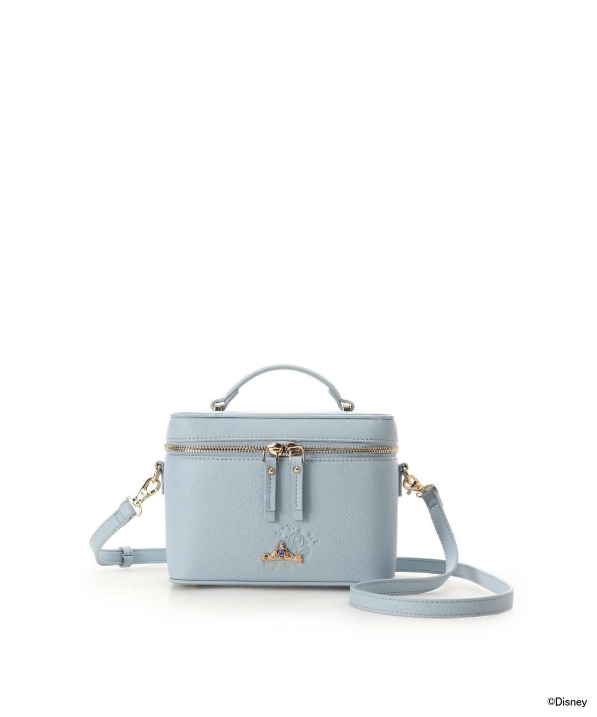 Samantha Thavasa Petit Choice「「ディズニープリンセスコレクション」バニティバッグ」|ショルダー・メッセンジャー|ライトブルー