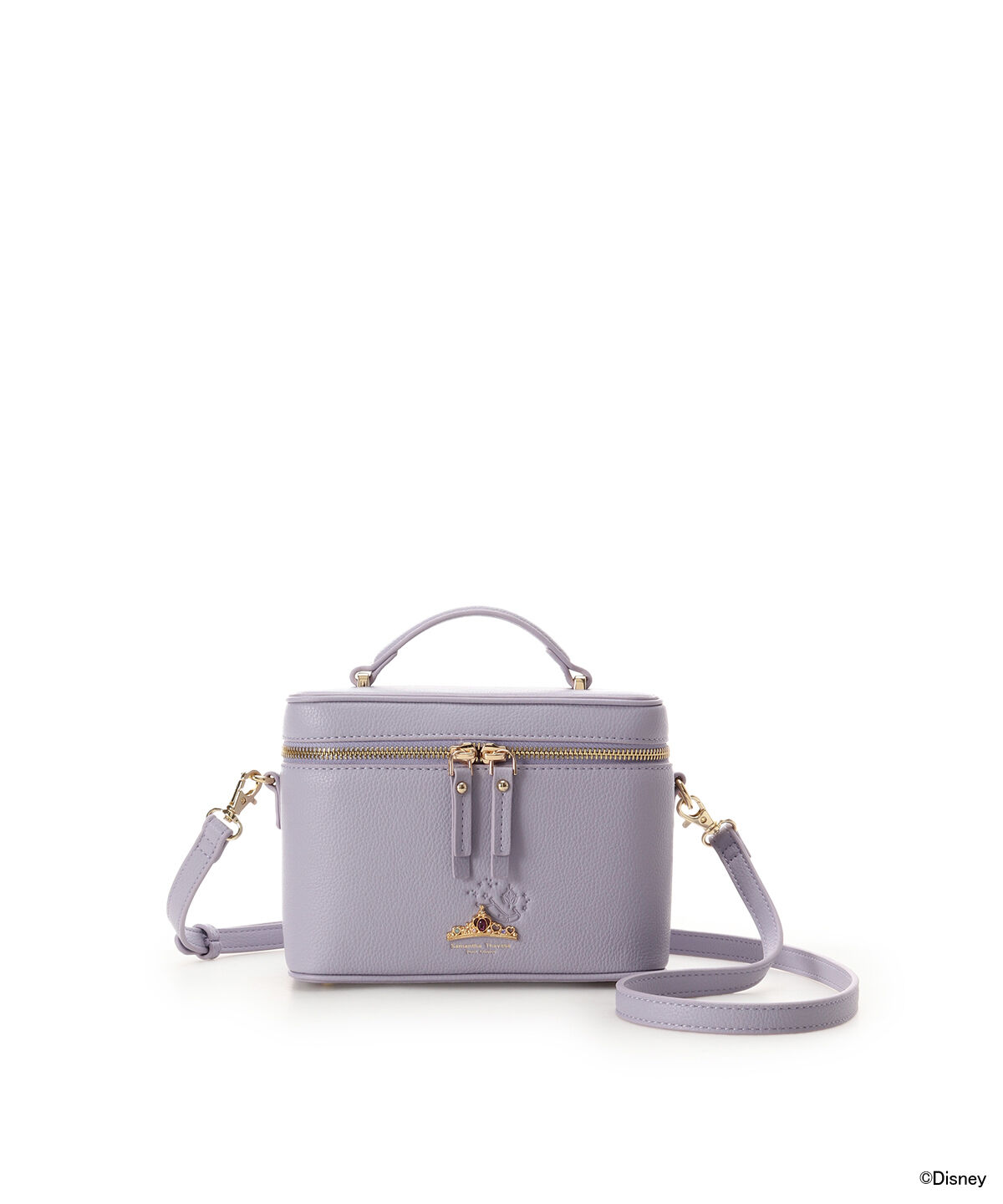 Samantha Thavasa Petit Choice「「ディズニープリンセスコレクション」バニティバッグ」|ショルダー・メッセンジャー|ライラック