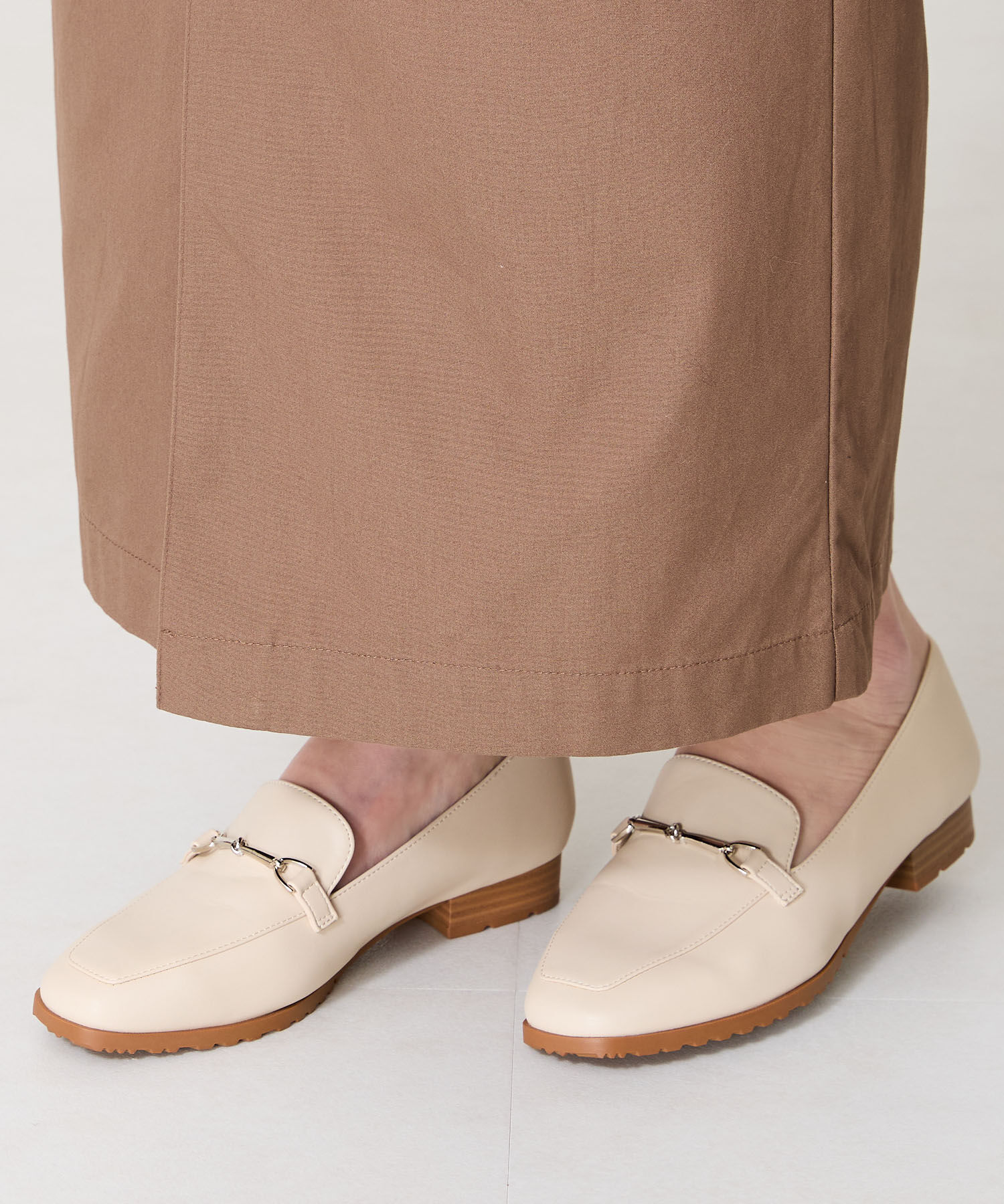 ORiental TRaffic「【防水】ビットモチーフレインローファー/R-1014 レインシューズ レインローファー 人気 トレンド」|パンプス|