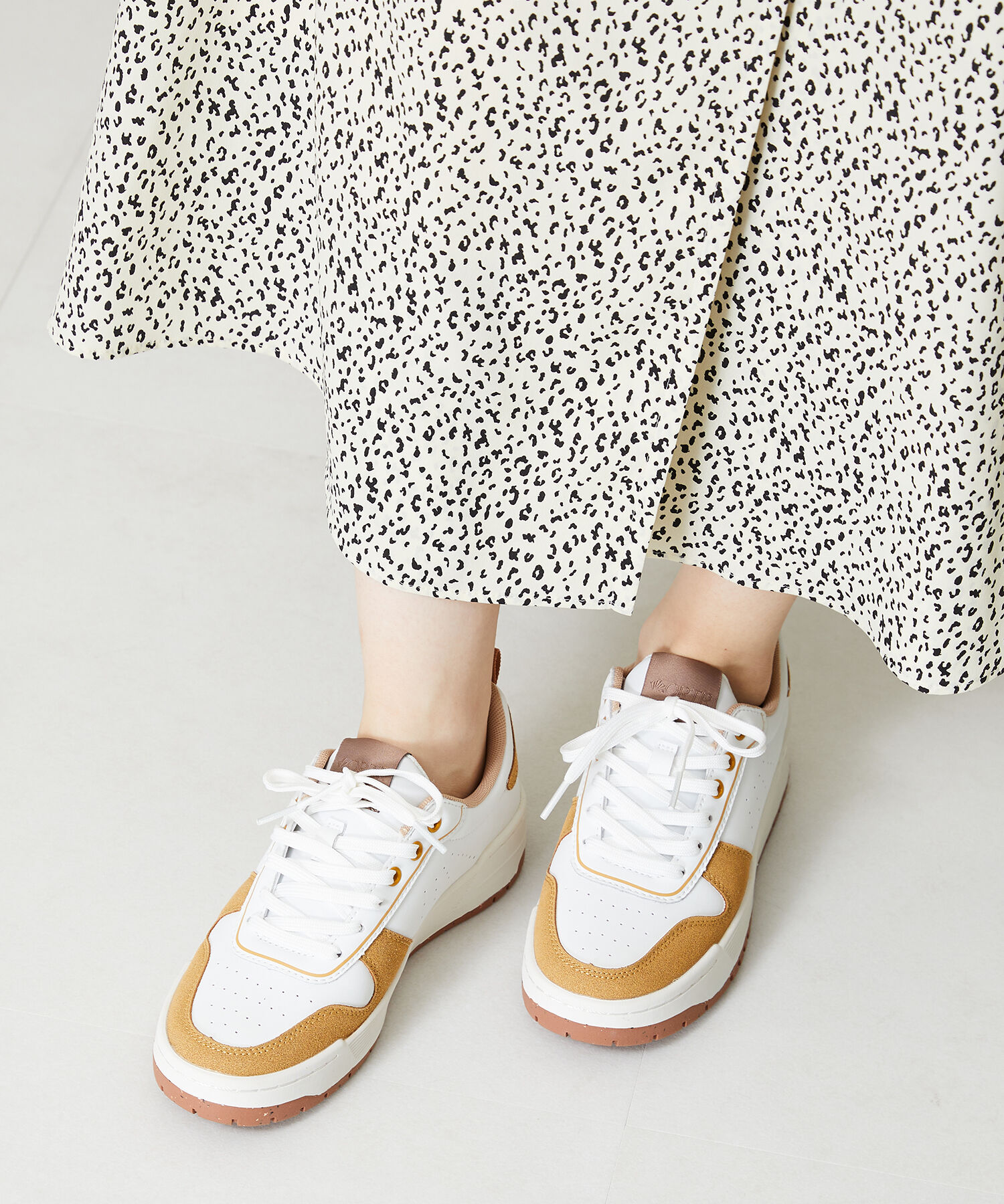 ORiental TRaffic「【トレンド】パンチングミッドソールスニーカー/OT3725 スニーカー 定番 人気 売れてる」|スニーカー|