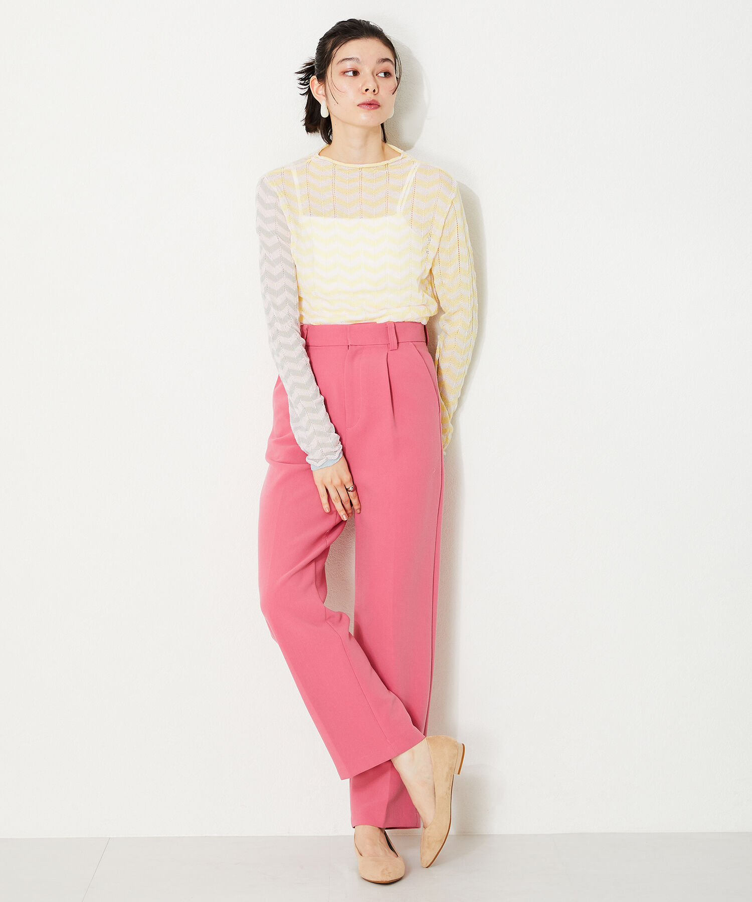 ORiental TRaffic「【跳べるパンプス/シリーズ累計１５０万足突破】プレーン フラット ヒール/R-3212 パンプス」|パンプス|