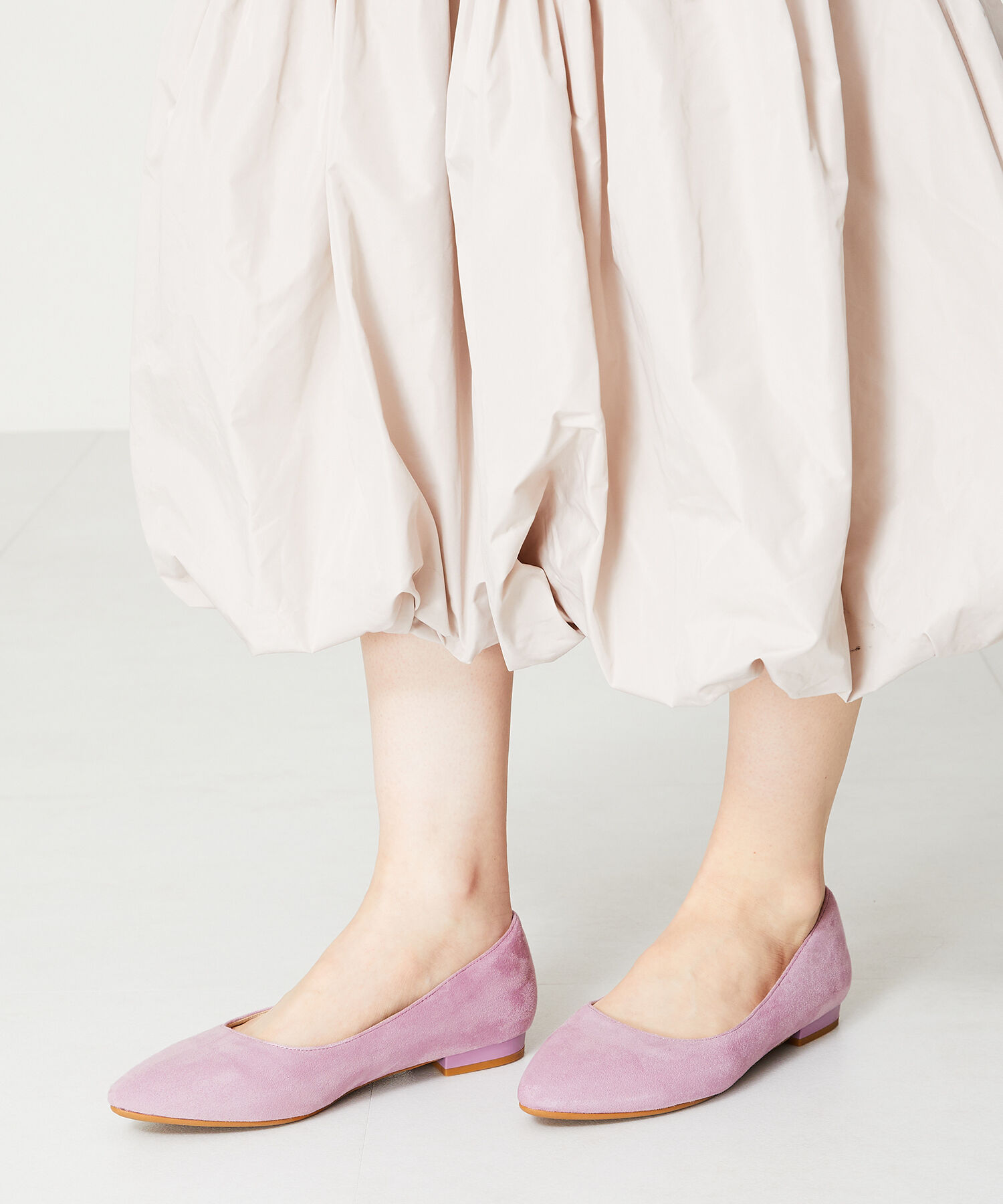 ORiental TRaffic「【跳べるパンプス/シリーズ累計１５０万足突破】プレーン フラット ヒール/R-3212 パンプス」|パンプス|