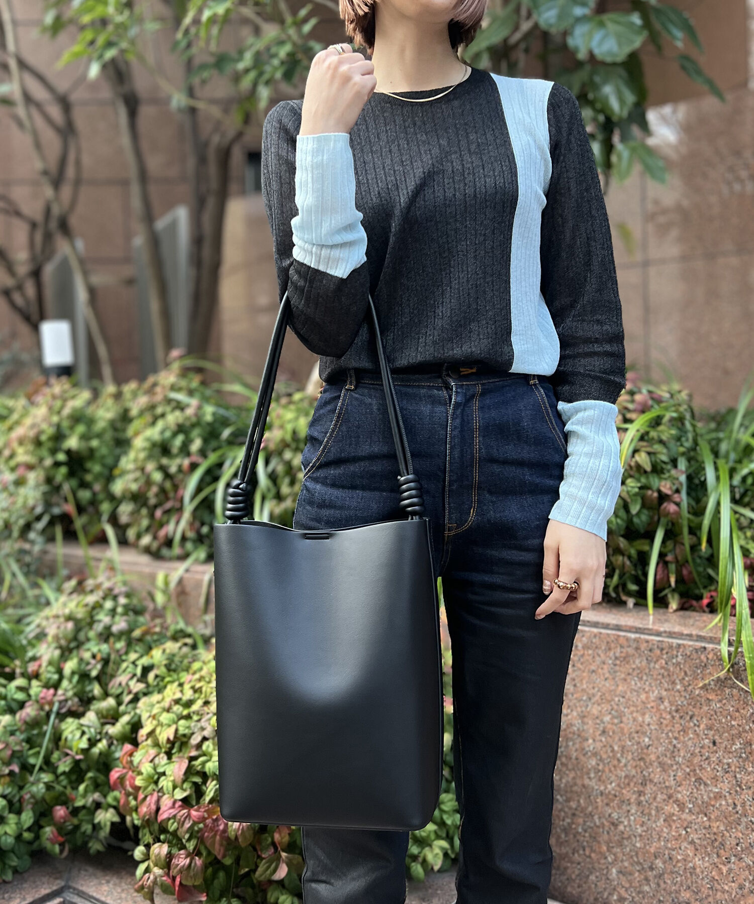 ORiental TRaffic「チューブストラップハンドバッグ/BA-223」|ショルダー・メッセンジャー|