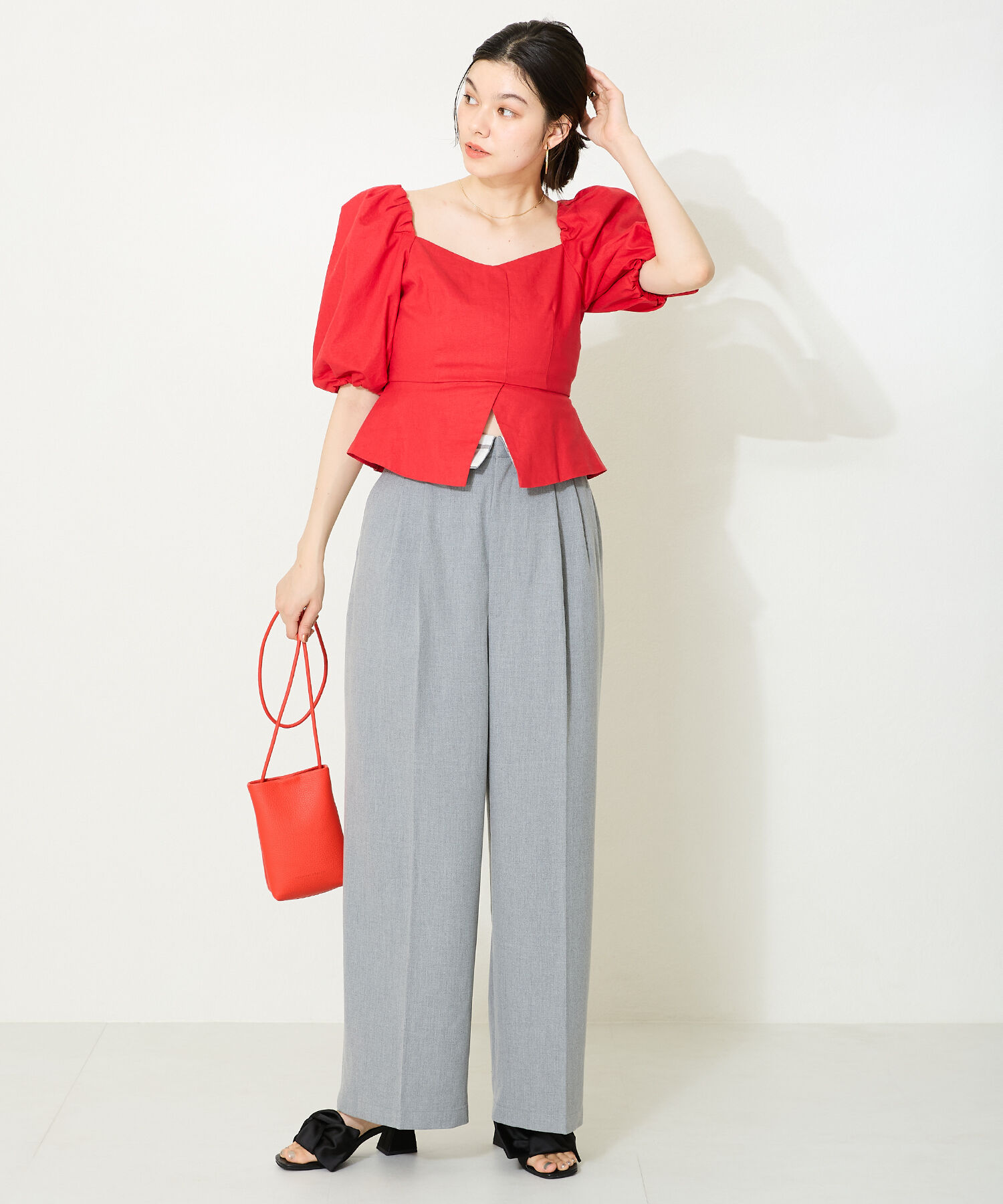 ORiental TRaffic「スクエアショルダーポーチ/BA-228」|ショルダー・メッセンジャー|ORANGE