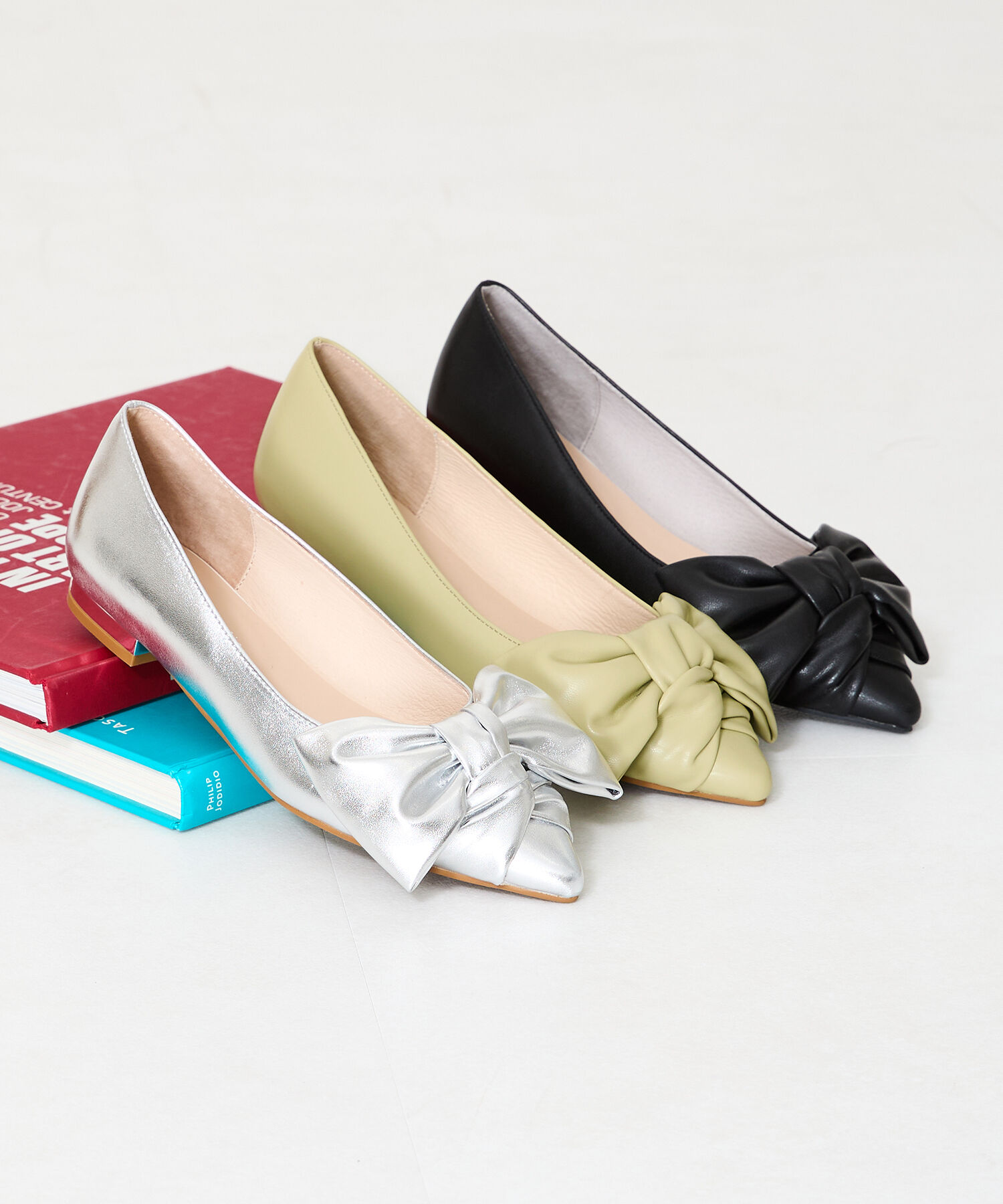 ORiental TRaffic「ビッグリボン フラット パンプス /41302 」|パンプス|