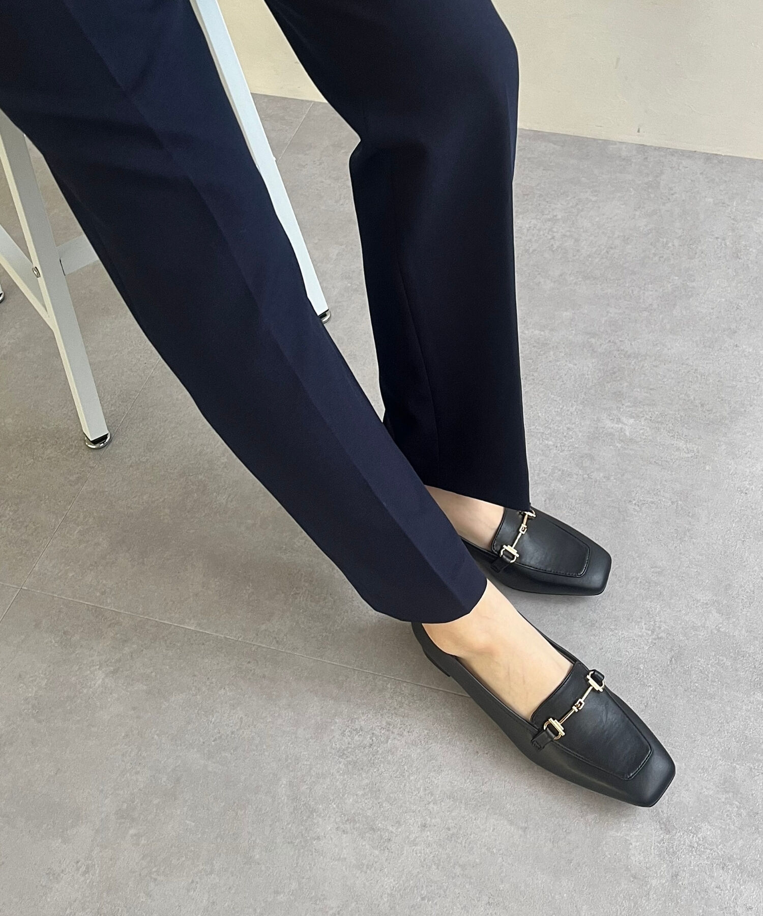 WA Oriental TRaffic「メタリックラインビットヒールローファー/42301」|パンプス|