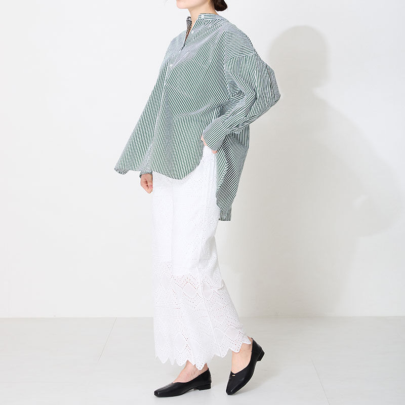 ORiental TRaffic「ゴールドパーツ Vカット バブーシュ /51112 パンプス 通勤靴 柔らかい」|パンプス|