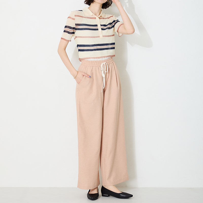 ORiental TRaffic「アシンメトリーデザイン フラット パンプス /55102 通勤靴 すっきりシルエット」|パンプス|