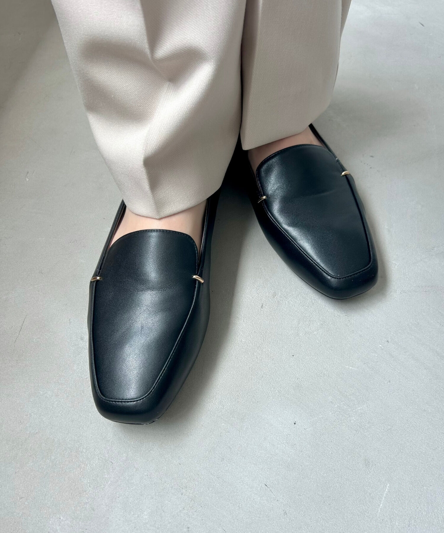 WA Oriental TRaffic「【WEB限定/累計1万足突破】メタル アクセント オペラ シューズ /R-4011 パンプス フラット」|パンプス|