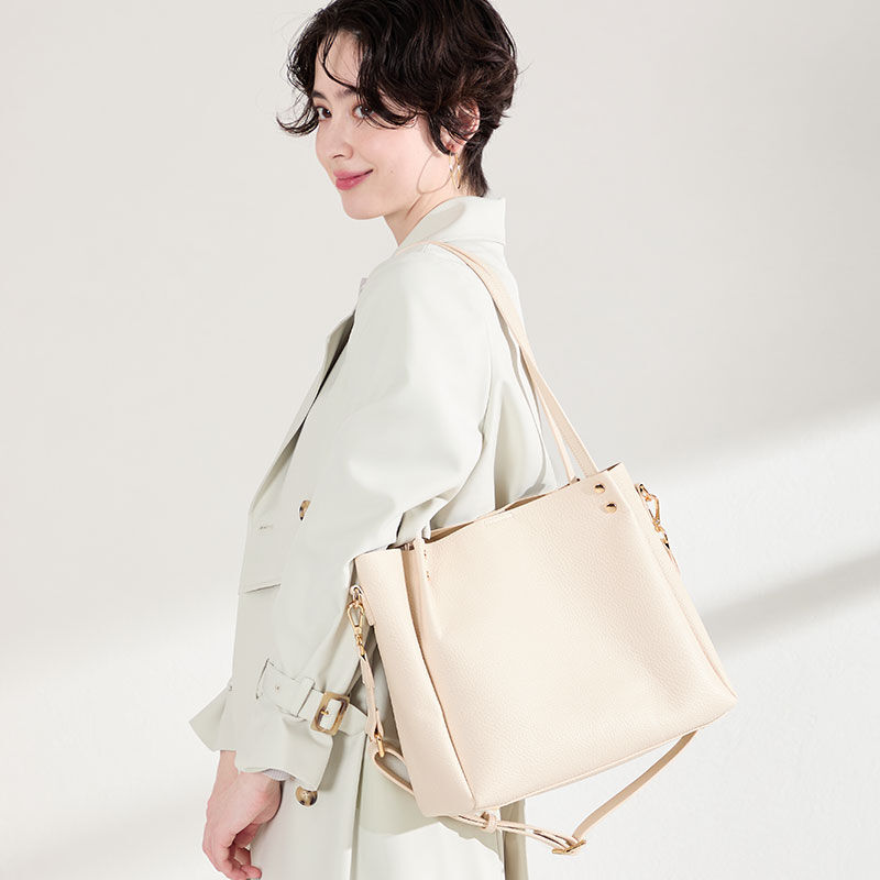 ORiental TRaffic「●2026春夏新作●ショルダー付き A4 トートバッグ /BA-273」|ショルダー・メッセンジャー|