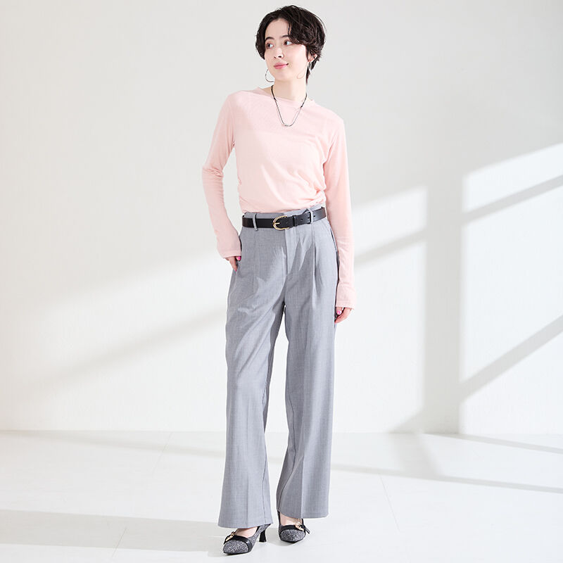 ORiental TRaffic「●2026春夏新作●ビジューバックルヒールパンプス/61104」|パンプス|