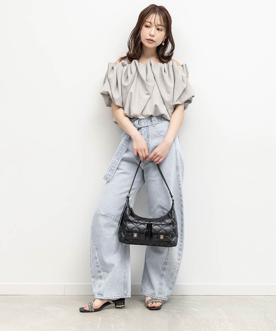  「クリアヒールビジューストラップサンダル」|サンダル|