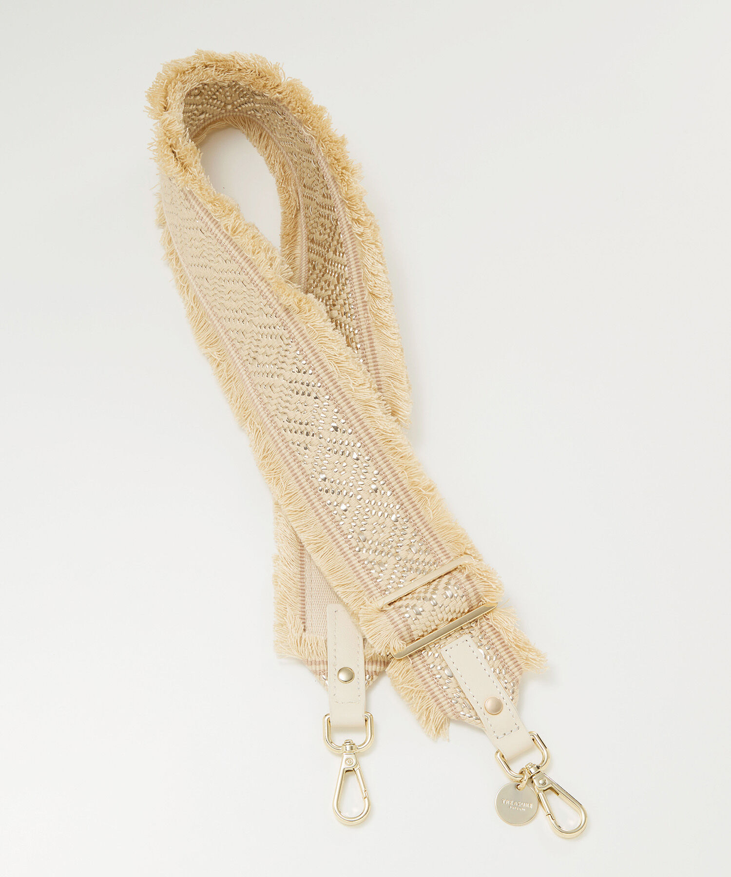 TOPKAPI BREATH「【TREASURE TOPKAPI】フリンジ ショルダーベルト 70mm」|その他|ゴールド