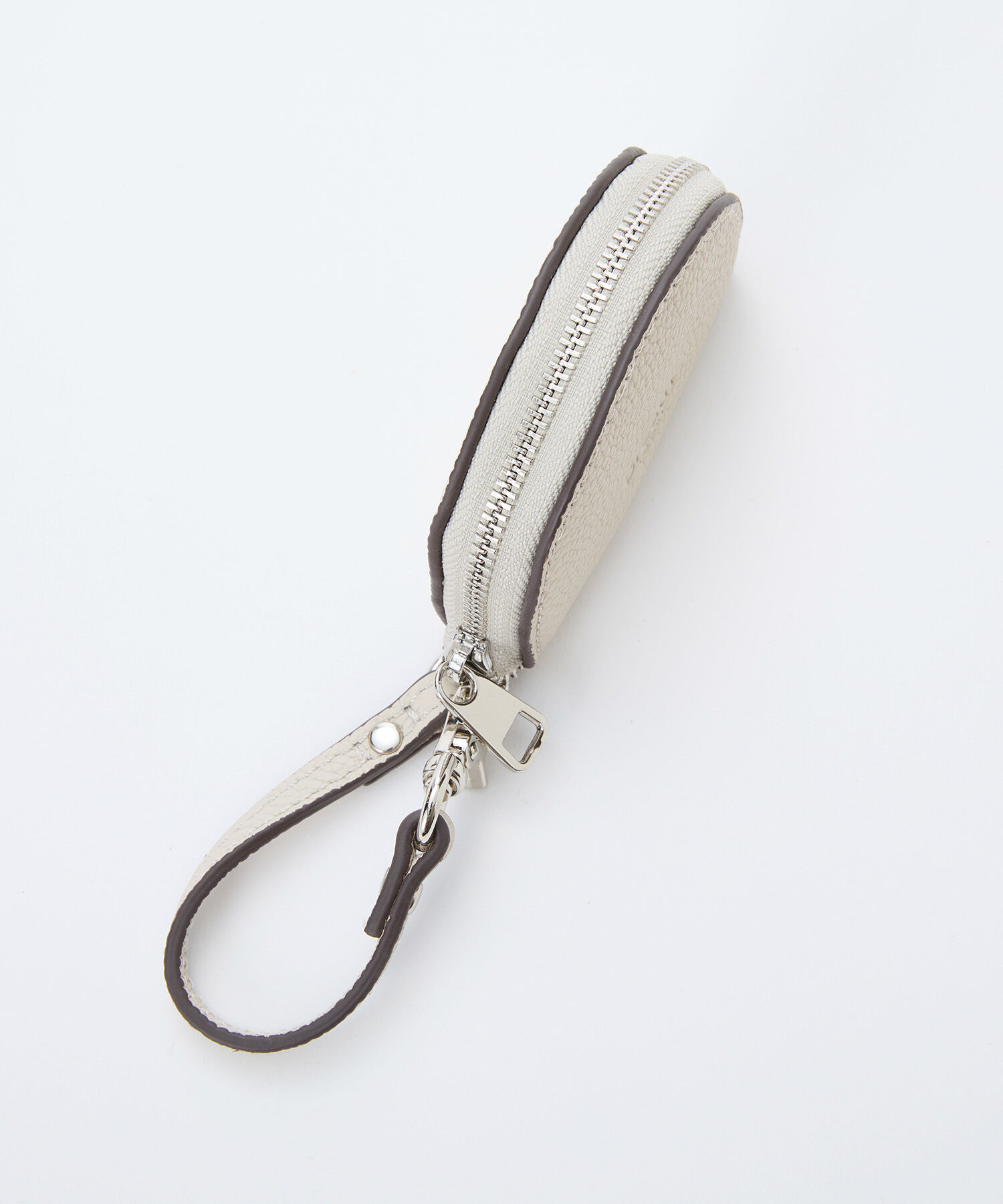 TOPKAPI BREATH「【Breath TOPKAPI】シュリンクレザー ハーフムーン ショルダーバッグ / チャーム付き」|ショルダー・メッセンジャー|