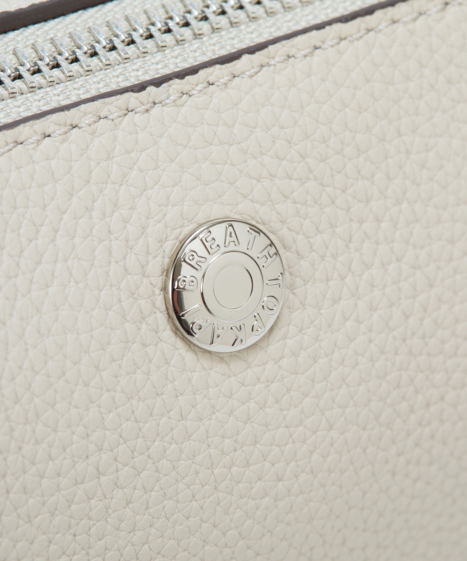 TOPKAPI BREATH「【Breath TOPKAPI】シュリンクレザー ハーフムーン ショルダーバッグ / チャーム付き」|ショルダー・メッセンジャー|