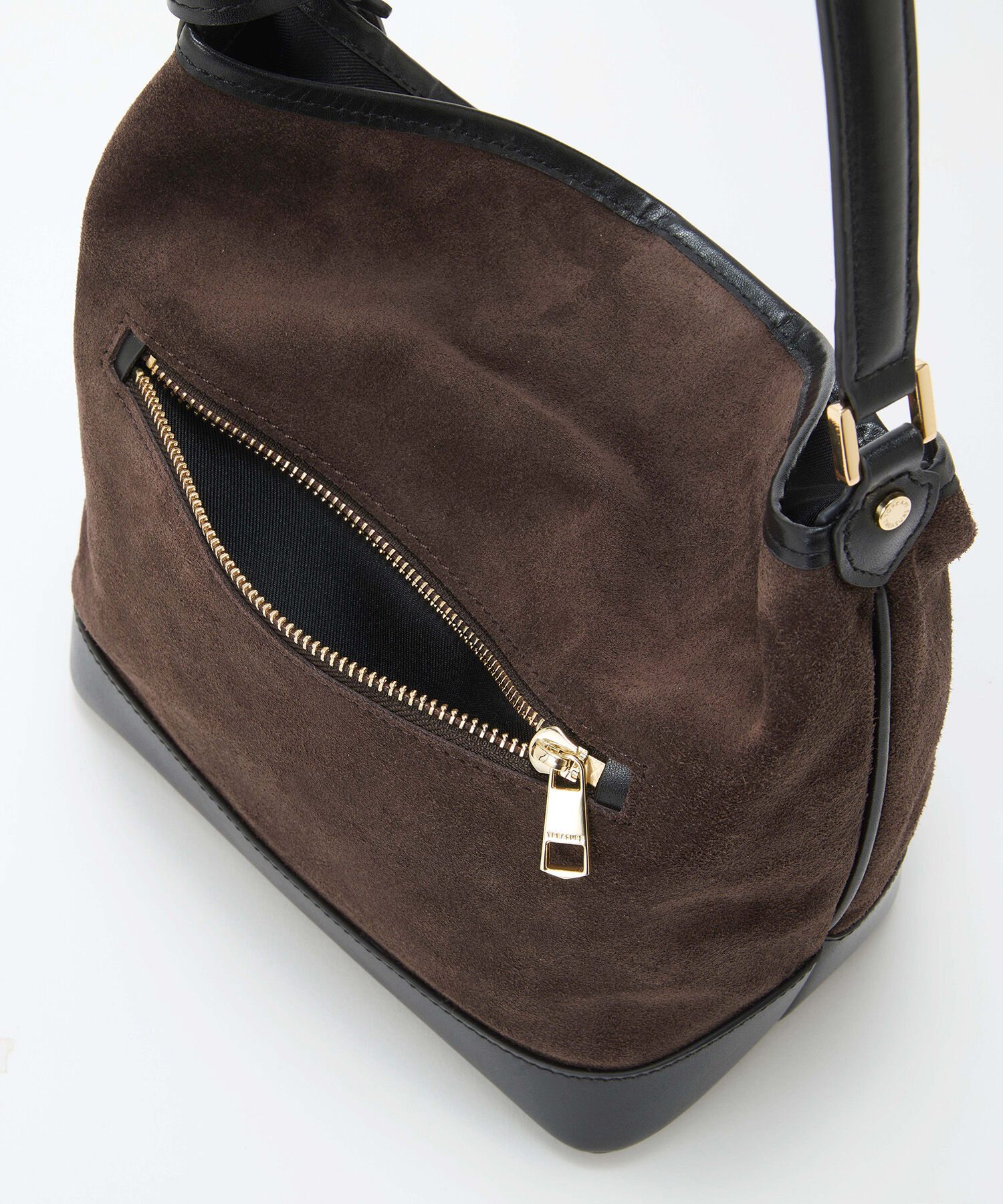 TOPKAPI TREASURE「【TREASURE TOPKAPI】スエード レザーコンビ ワンショルダーバッグ チャーム付き」|ショルダー・メッセンジャー|