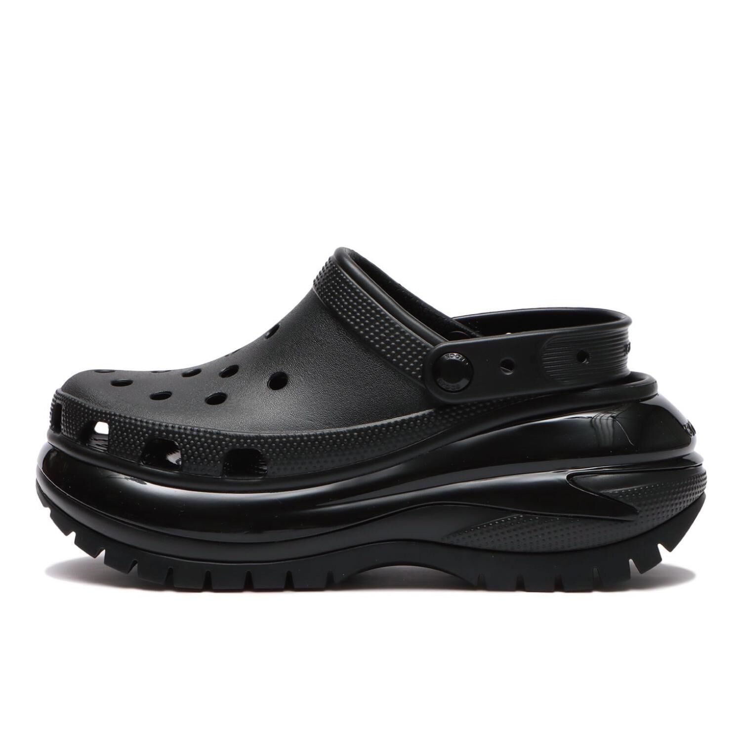 crocs「【crocs】MEGA CRUSH CLOG」|サンダル|ブラック