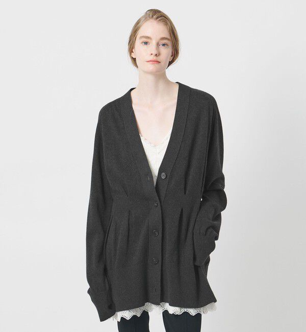AEWEN MATOPH「＜AEWEN MATOPH＞ウエストタックニットカーディガン ‐ウォッシャブル‐」|カーディガン|