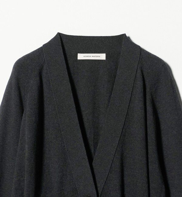 AEWEN MATOPH「＜AEWEN MATOPH＞ウエストタックニットカーディガン ‐ウォッシャブル‐」|カーディガン|