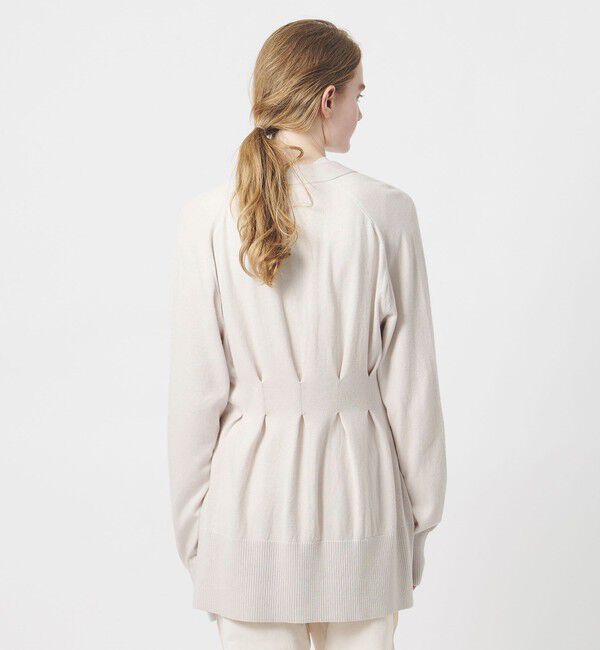 AEWEN MATOPH「＜AEWEN MATOPH＞ウエストタックニットカーディガン ‐ウォッシャブル‐」|カーディガン|