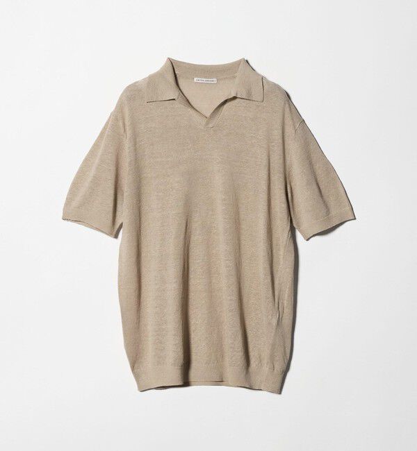 UNITED ARROWS「リネン/コットン スキッパー ポロシャツ」|ポロシャツ|