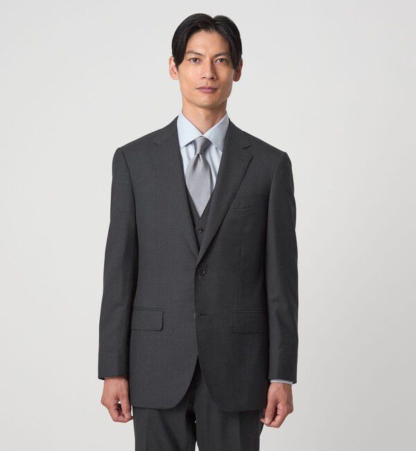 UNITED ARROWS green label relaxing「REDA トロピカル 無地 2B RV スーツジャケット」|スーツ|