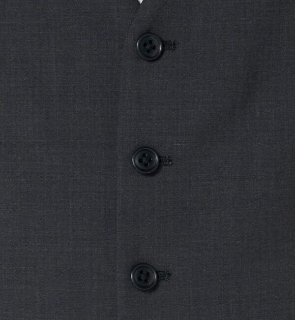 UNITED ARROWS green label relaxing「A+ TWPU トロピカル無地 スリム 5B セットアップ ベスト -ウォッシャブル-」|スーツ|