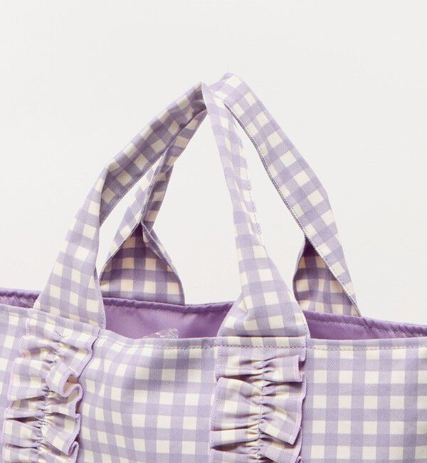 UNITED ARROWS green label relaxing「レッスントート（ギンガム） / キッズ  」|トートバッグ|