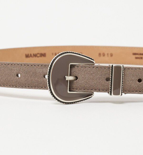 UNITED ARROWS green label relaxing「＜MANCINI 1979＞スエード ベルト」|ベルト|