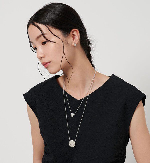 BEAUTY&YOUTH UNITED ARROWS「タタキサークル ネックレス -2WAY-」|ネックレス|