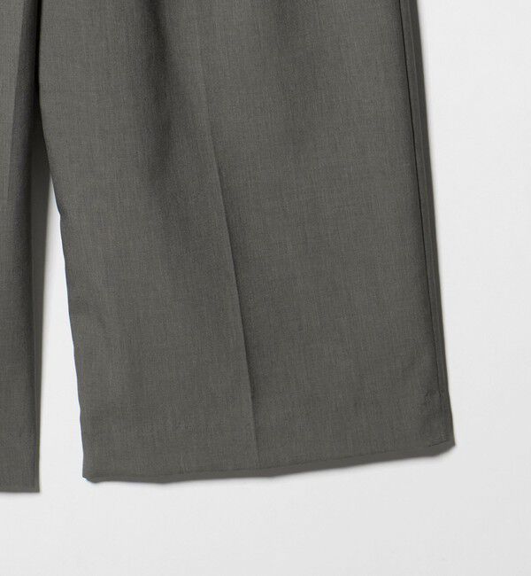 BEAUTY&YOUTH UNITED ARROWS「ポプリン 2タック ラップパンツ ウォッシャブル 吸水速乾 接触冷感」|その他|