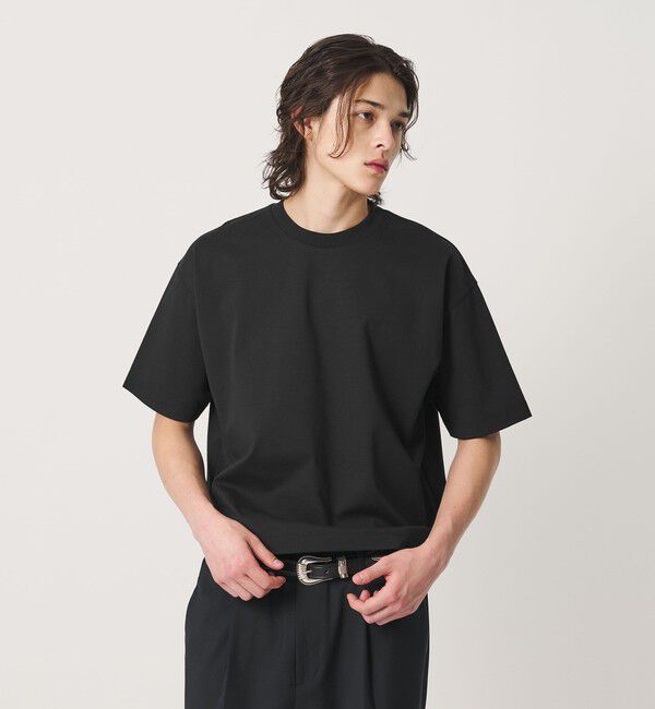 BEAUTY&YOUTH UNITED ARROWS「【WEB限定】ヘビーウエイト バレル クロップド Tシャツ」|Tシャツ・カットソー|