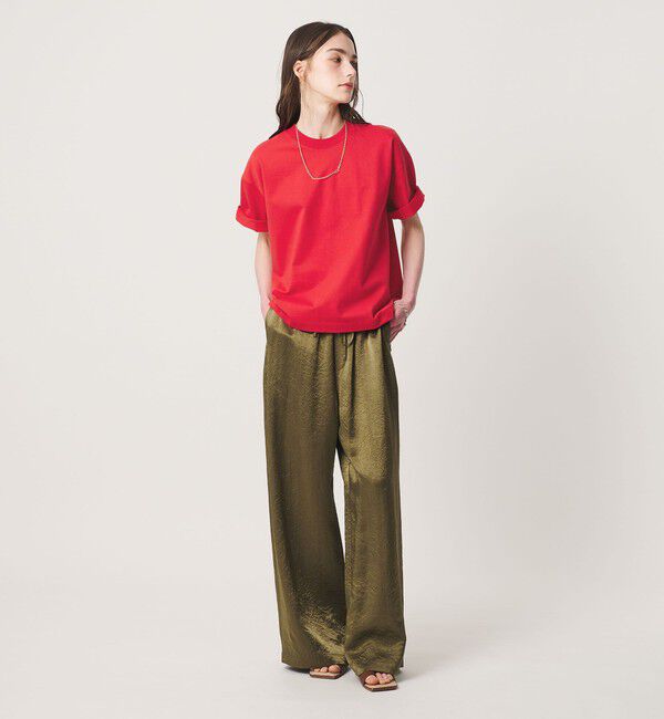 BEAUTY&YOUTH UNITED ARROWS「【WEB限定】ヘビーウエイト バレル クロップド Tシャツ」|Tシャツ・カットソー|