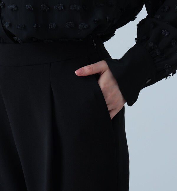 Demi-Luxe BEAMS 「トリアセ 1タック パンツ＊」|スラックス|