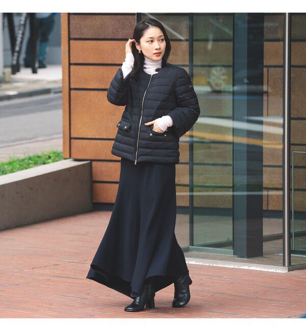 Demi-Luxe BEAMS 「【別注】TATRAS / ACACIA ノーカラー ライトダウンジャケット」|ブルゾン・スタジャン|