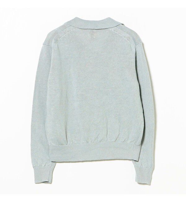 Demi-Luxe BEAMS 「【別注】BATONER / リネン スキッパーネック ニット」|ニット・セーター|