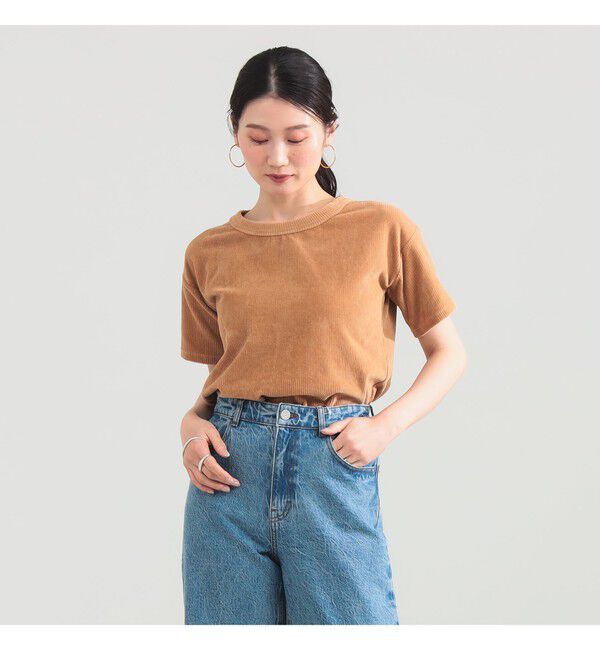 Demi-Luxe BEAMS 「MAISON CORNICHON / クラシック ショートスリーブ Tシャツ」|Tシャツ・カットソー|CARAMEL