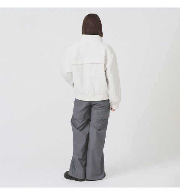 Ray BEAMS 「ジャカード 中綿 スタンド ブルゾン」|ブルゾン・スタジャン|